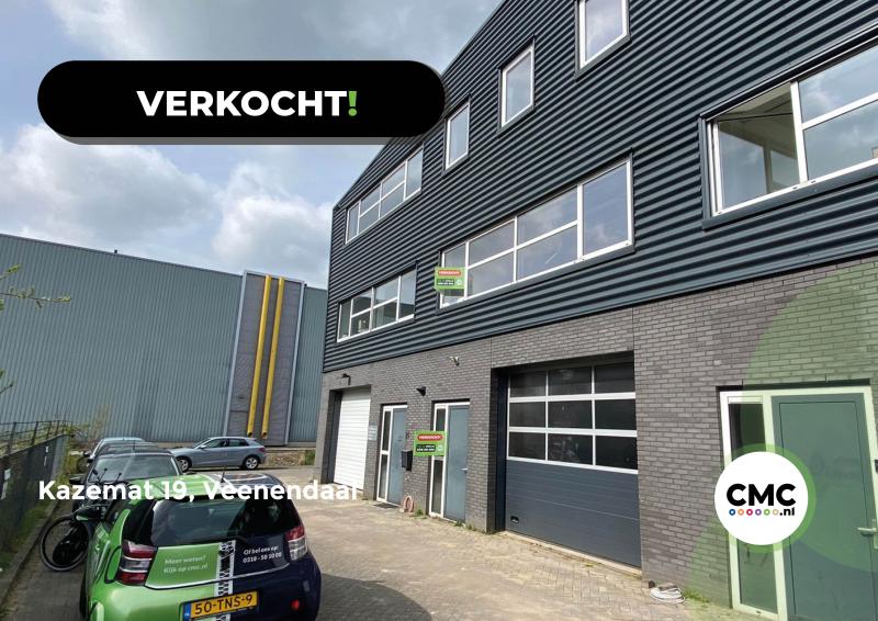 VERKOCHT bedrijfsruimte kantoorruimte Veenendaal Kazemat 19 CMC