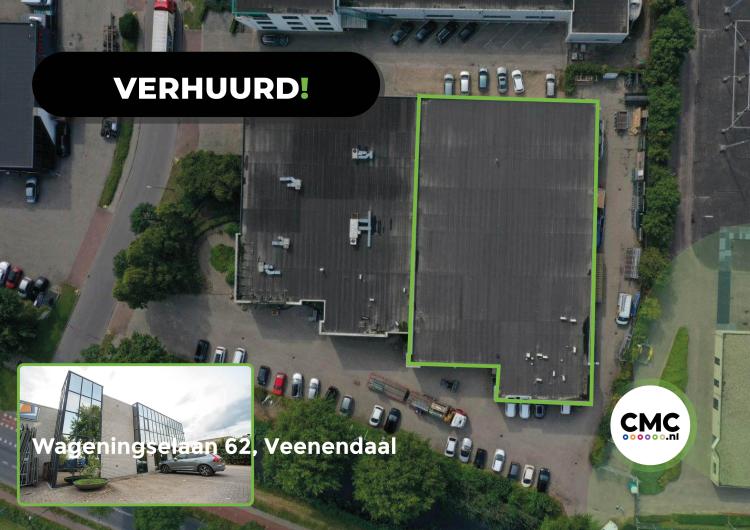 VERHUURD bedrijfsruimte Veenendaal Wageningselaan 62 CMC